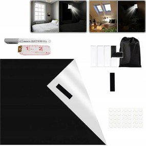 Hordozható Sötétítő Roló 2M X 1.48M Árnyékolás Hálószobába