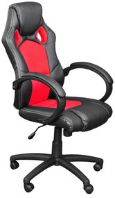 Irodai szék Hawaj MX Racer | piros-fekete