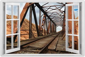 Poszterek 90x60 Vasúti híd Vasút
