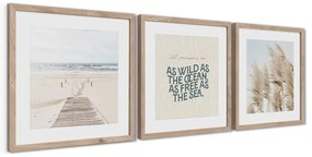 Kép szett 3 db-os 30x40 cm Seaside – Styler