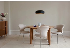 Fekete LED függőlámpa fém búrával ø 40 cm Hazel medium – UMAGE