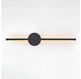 Brilagi - LED Fali lámpa LUGO DUE LED/9W/230V fekete WO-DIY-02-BLK
