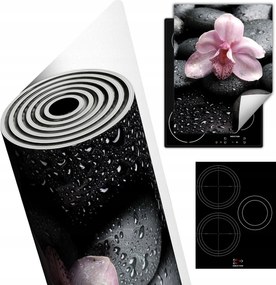 Tűzhelyvédő Szőnyeg Asztali Dekoráció 40x52 virág cseppek