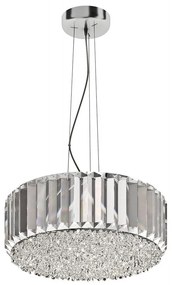 Brilagi - LED Kristály csillár zsinóron GLAMOUR 5xG9/42W/230V