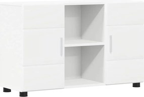 vidaXL Széf polcokkal FLORIN Fehér 88,5 x 30,5 x 55,5 cm Faanyag