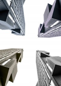 Poszter 50x70cm Régi adótorony, Assaf Frank