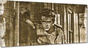 Festmények 115x55 James Dean Színész Mozi