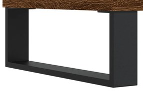 vidaXL barna tölgy színű szerelt fa cipősszekrény 70x36x60 cm