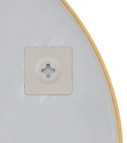 Atmosphera - Fali tükör ALICE átm. 70 cm arany