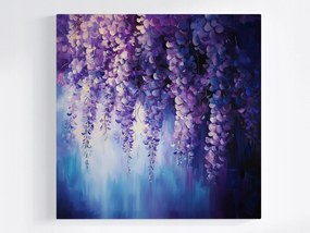 Poszter Természet Virágok Wisteria Glicinia 40x40
