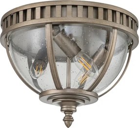 Kichler KL-HALLERON-F-BU - Kültéri mennyezeti lámpa HALLERON 3xE14/40W/230V IP44