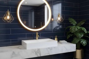 Rea Goya konglomerátum mosdó, 50 x 37 cm, fehér, REA-U8900