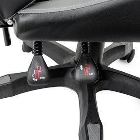 FIORANO gamer szék fekete/szürke