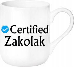 Certified Zakolak Bögre vicces Ajándék Születésnapra Karácsony Csomagolás