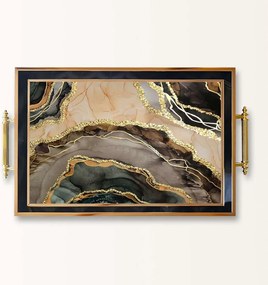 Üveg tálca, 38×24 cm – TPA10046