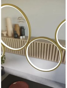 Redo 01-3383 - LED Dimmelhető csillár zsinóron ATHENA LED/40W/230V CRI98 arany