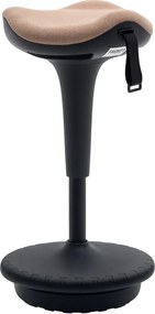 HOMCOM Irodai Szék Forgatható Funkcióval, Ergonomikus Szék, Munka Szék, Magasságban Állítható Ülőlap 68,5-83,5 cm, Nagy Talpú, 360°-ban Forgatható Áll