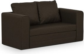 MOKKA Kétszemélyes kanapé Szürke/sötétbarna