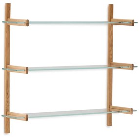 Üveg bútorelem - polc szett 3 db-os 110x1 cm Sitra – Kave Home