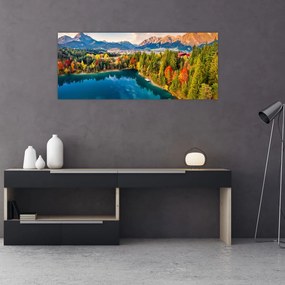 Kép - Urisee-tó, Ausztria (120x50 cm)