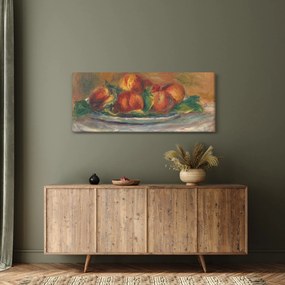 Kép - Auguste Renoir, Peaches on a  Plate, reprodukciók (120x50 cm)