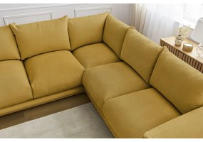 Sárga sarokkanapé Ernest – Bobochic Paris