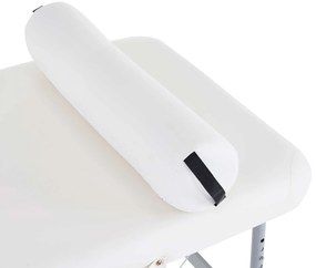 VASHOME masszázs hengerpárna, fehér