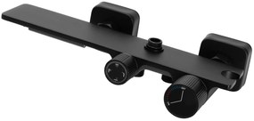 Zuhanyszett REA HELIX Black