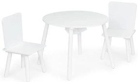Fából készült gyerek asztal  MODERN+ 2 szék