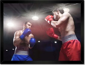 Poszterek keretben 40x30 Ökölvívó harc Ökölvívás