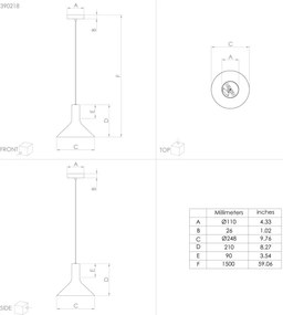 Eglo 390218 - Csillár zsinóron MORESCANA 1xE27/28W/230V fekete