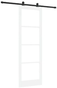 Csúszóajtó ORKDAL Fehér 78 x 232 cm Fa és fém