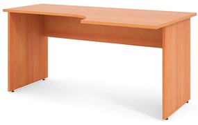 Impress ergonomikus asztal 160 x 90 cm, jobb, körte