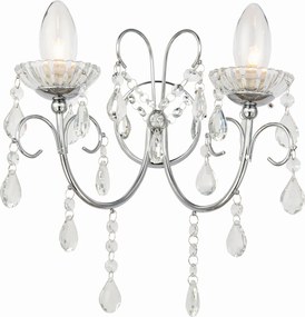 Endon TABITHA 61385 Fali lámpa 2x18W/G9 IP44