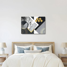 Kép - Texturális kollázs (70x50 cm)