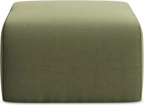 Zöld bársony lábtartó Lani – Makamii