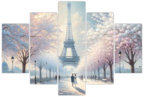 Kép - Párizsi festmény (150x105 cm)