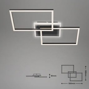 Briloner 3049-015 - LED Dimmelhető mennyezeti lámpa FRAME LED/40W/230V + + távirányító