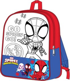 Pókember Go Spidey színezhető hátizsák, táska 38 cm