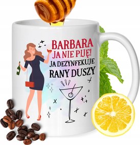 Bögre Barbara Barátnőknek Ajándék Nyomtatott Fehér 330ml