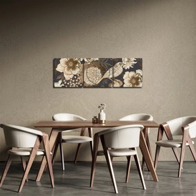 Kép - Aranykert (órával) (90x30 cm)