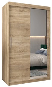 Ruhásszekrény 120 cm Toki 2 (szonoma tölgy + szonoma tölgy). 1064984