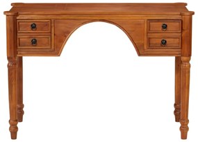 tömör akácfa íróasztal fiókokkal 110 x 50 x 76 cm