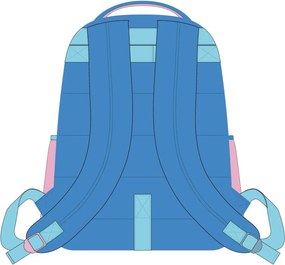 Disney Lilo és Stitch, A csillagkutya Galaxy iskolatáska, táska 42 cm