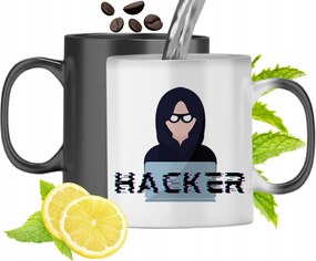 Mágikus Bögre Informatikusoknak Színváltó Nyomtatott Fényképpel