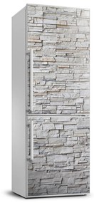 Hűtőre ragasztható matrica Kő fal FridgeStick-70x190-f-83343347