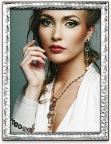 Fém képkeret 13x18 ezüst Erice