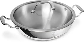 BerlingerHaus Professzionális Wok fedővel (28 cm) Copper Touch Collection (BH/8813)