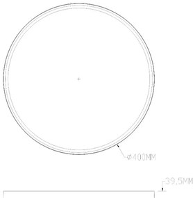 Zuma Line MS750400R-BK&GD-LED RGBW ORBITRAL 32W/230V+8W fekete/arany+DO