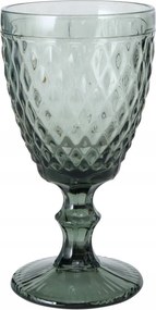 Aurora borospohár, zöld üveg, 300 ml